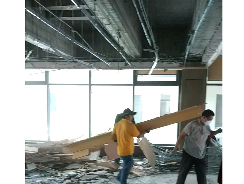 蘇州吳中區吊頂拆拆除拆舊價格多少錢